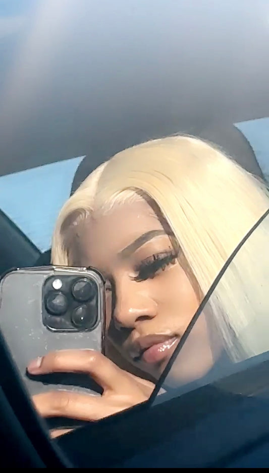 613 HD Human Hair Lace Front Wig