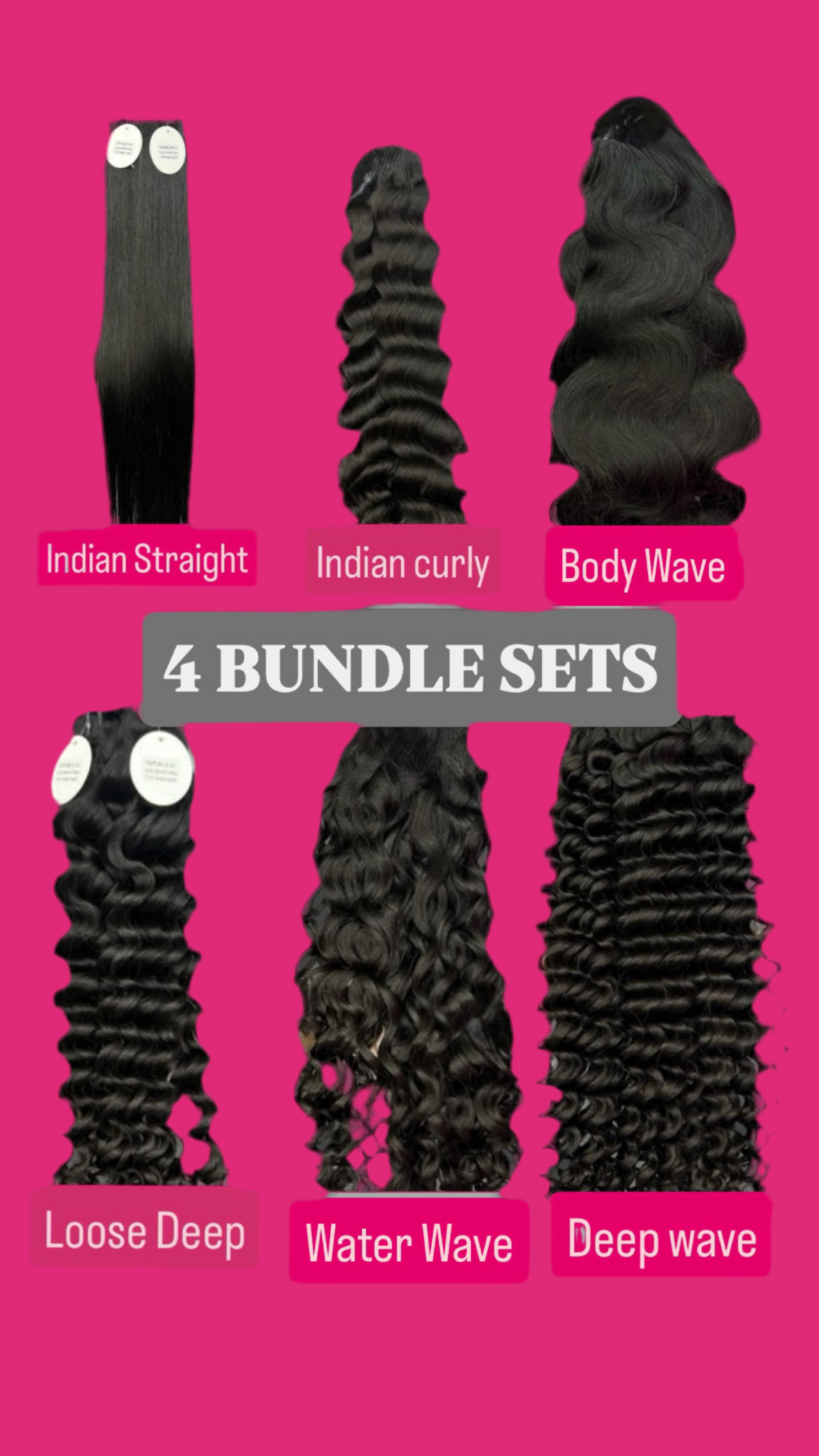ROYAL RAW Bundles~4 bundle sets