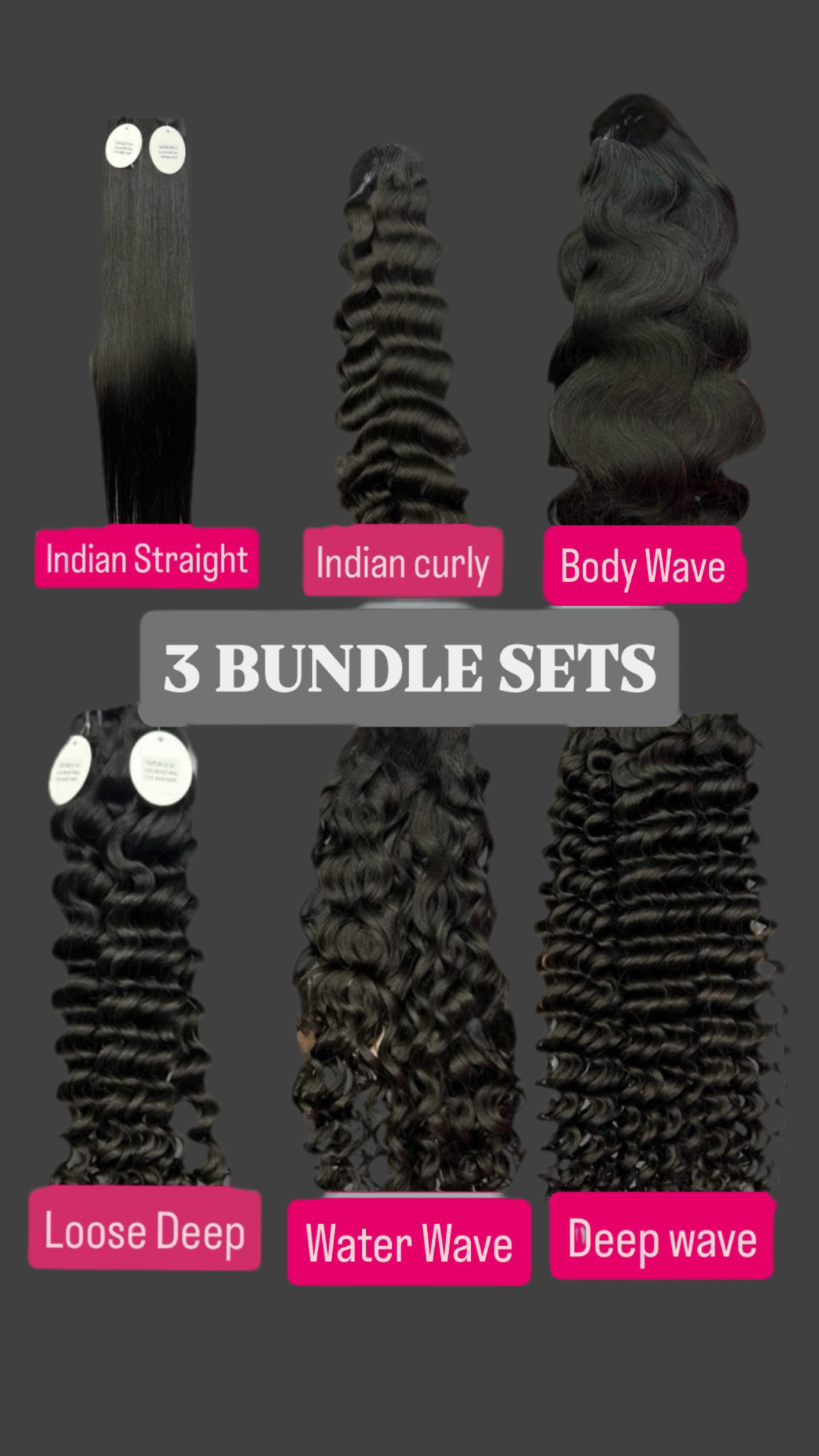 ROYAL RAW Bundles~3 bundle sets
