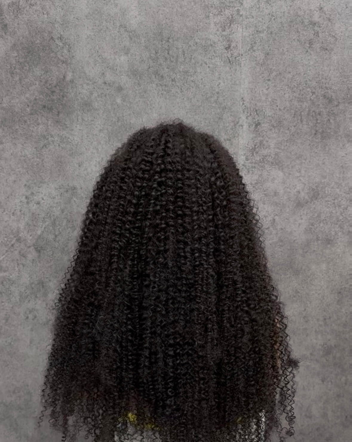 HD Kinky Curly Human Hair Lace Front Wig